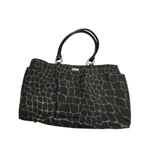 Baggallini Shoulder Bag Tote Medium Size Giraffe Print Pockets Travel Work